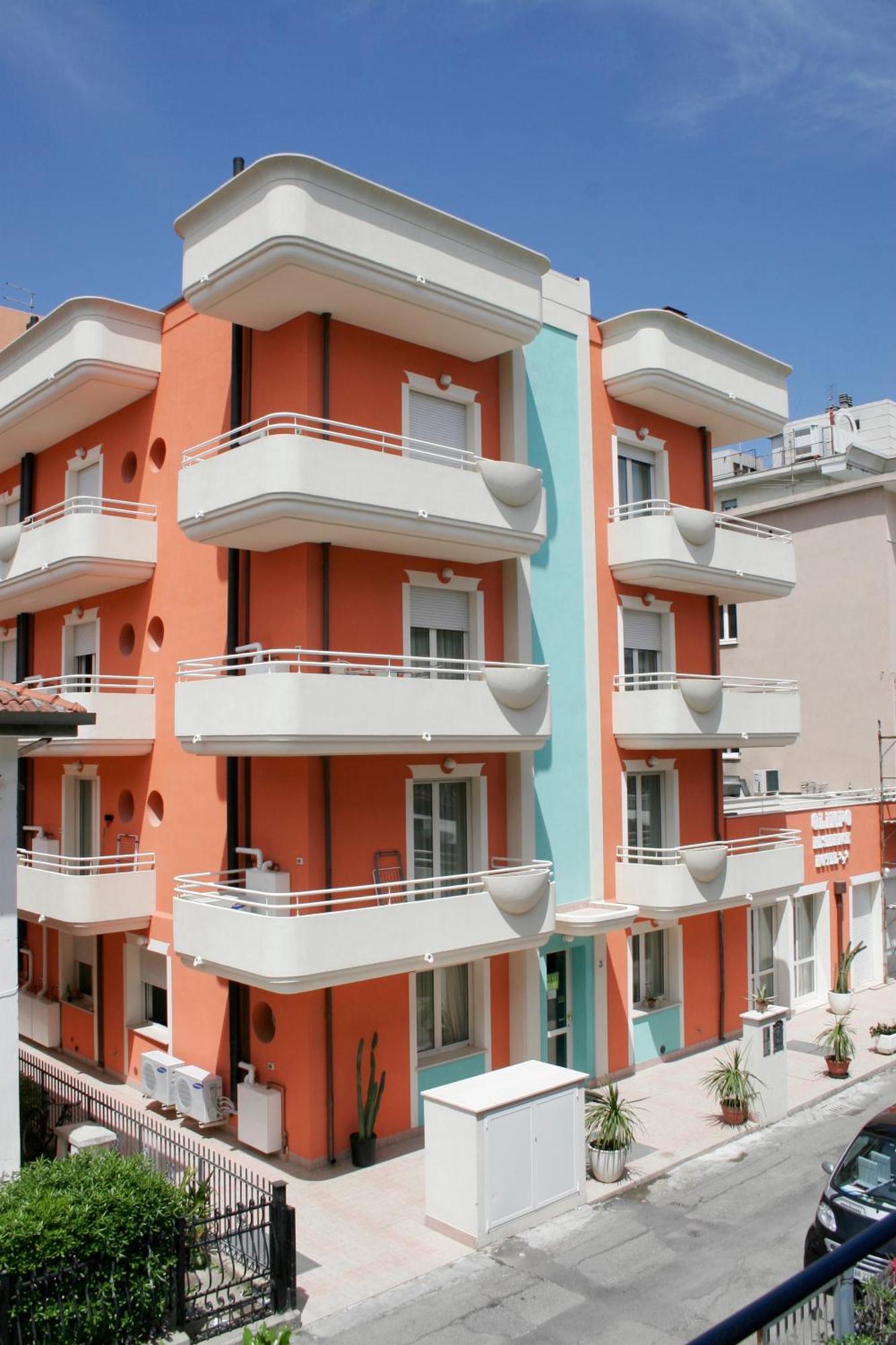 Residence Olimpo Rimini Exteriér fotografie
